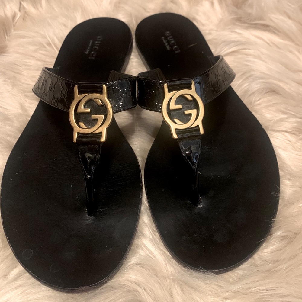 Authentic Gucci Flip Flops!